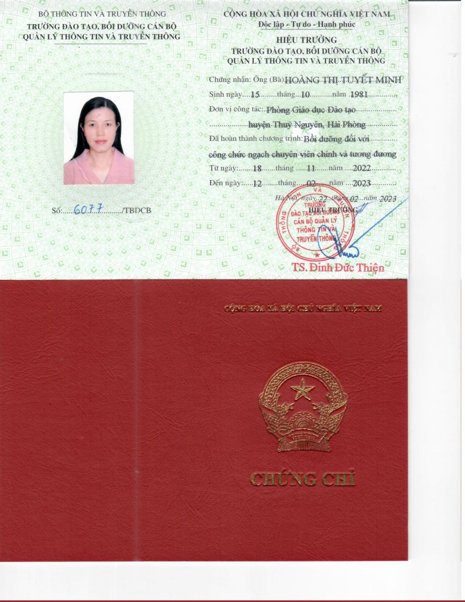 Mở lớp bồi dưỡng kiến thức quản lý nhà nước đối với công chức ngạch chuyên viên chính và tương đương