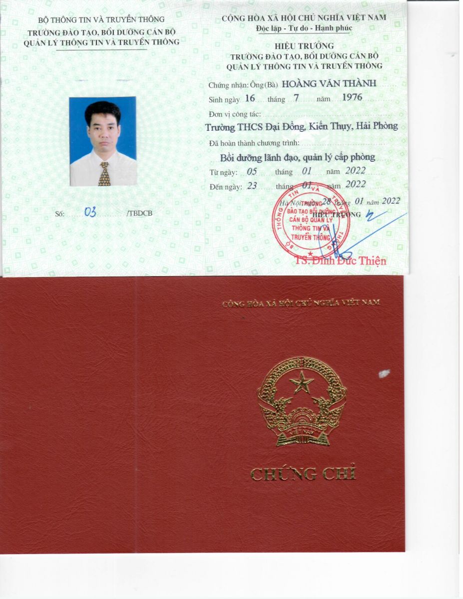 Tuyển sinh lớp bồi dưỡng theo yêu cầu vị trí việc làm lãnh đạo, quản lý cấp phòng